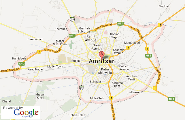 amritsar-map