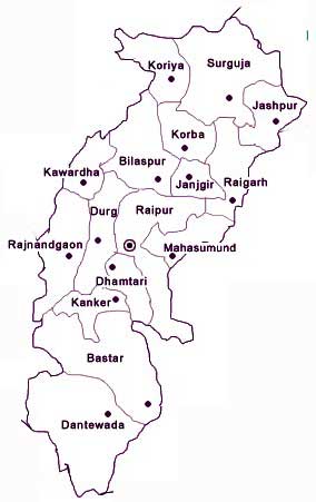 chhatisgarh-map