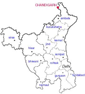 haryana-map