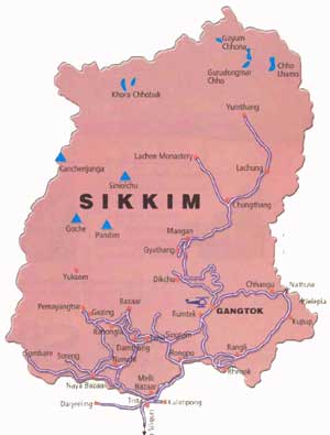 sikkim-map